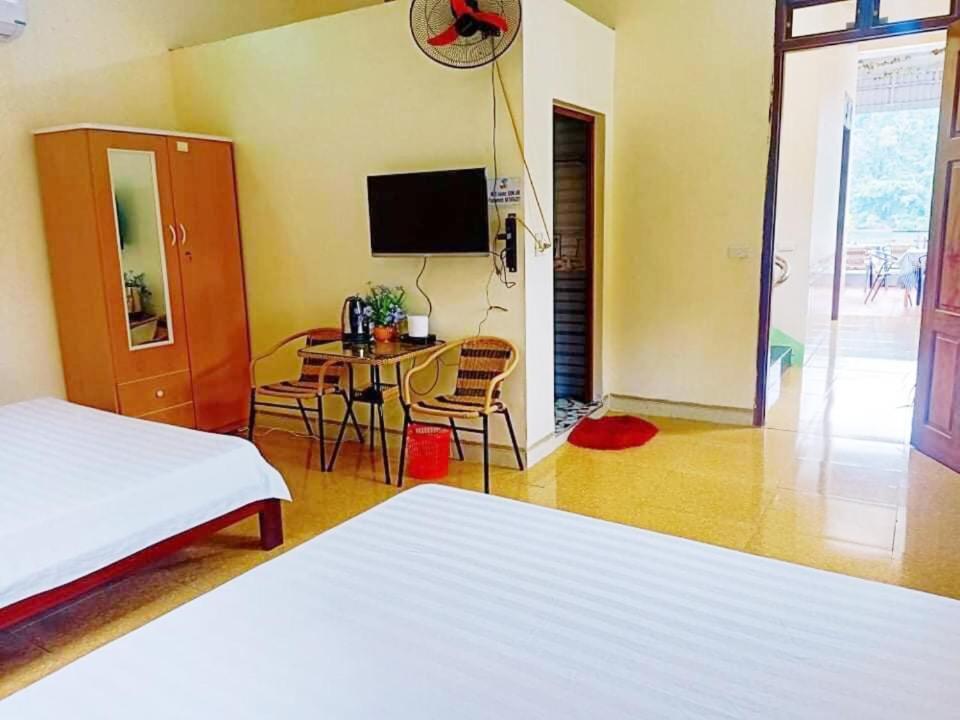 Ferienwohnung Nha Nghi Son Lam - Panorama Lake View An Ma Exterior foto